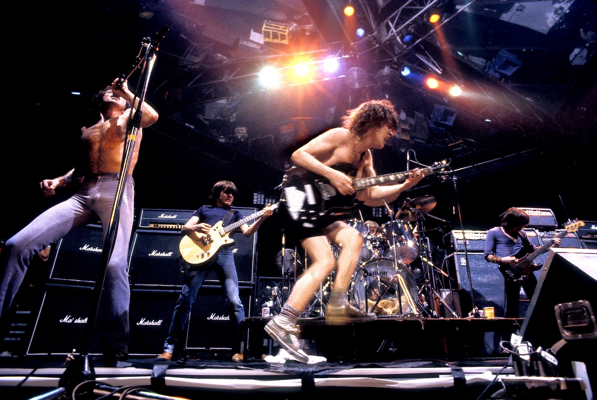 AC/DC at the Orpheum Theatre, Boston, October 9, 1978