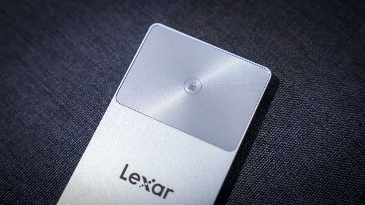 Lexar TouchLock Portable SSD
