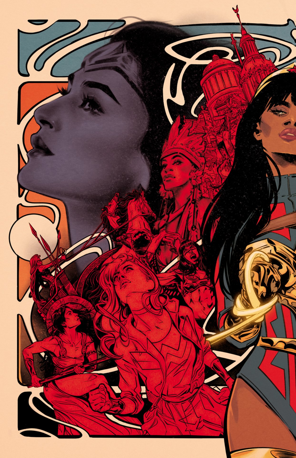 Amazonların Denemesi: Wonder Girl #1 kapağı