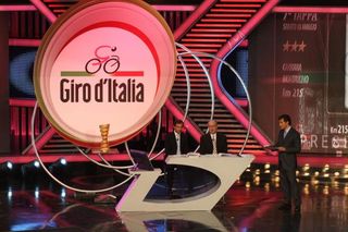 The formalities begin at the 2010 Giro d'Italia presentation.