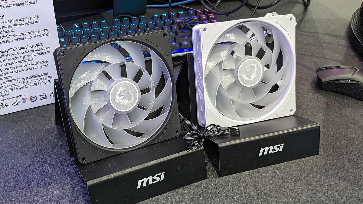 MSI Twin Gale fans