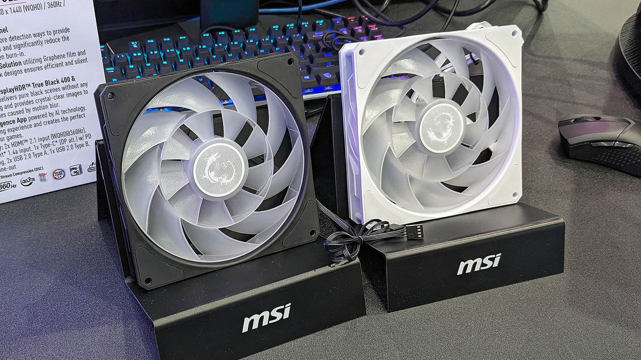 MSI Twin Gale fans