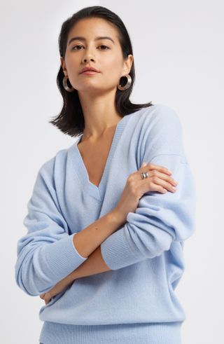 Cashmere V-Neck Sweater