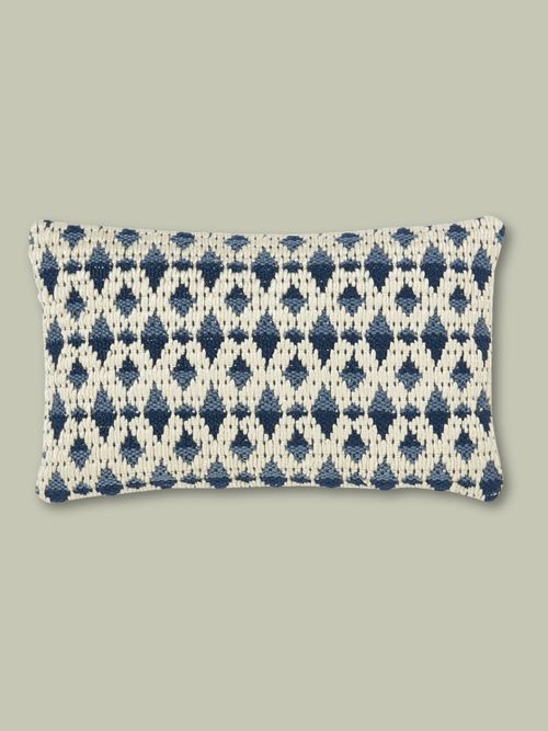Outdoor Cushion Cover Yamir With Woven Pattern
