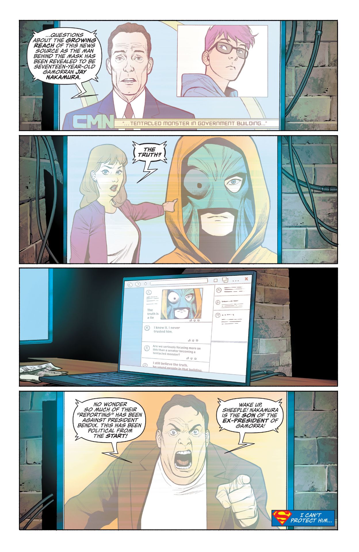 Superman: Son of Kal-El #13 page