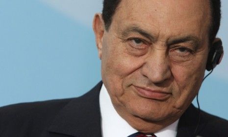 In his first statement since his February ouster, former Egyptian President Hosni Mubarak says he is being unfairly attacked with corruption charges.