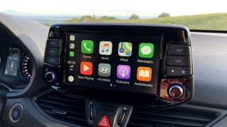 The CarPlay touchscreen was far slicker and faster than the early models I tested