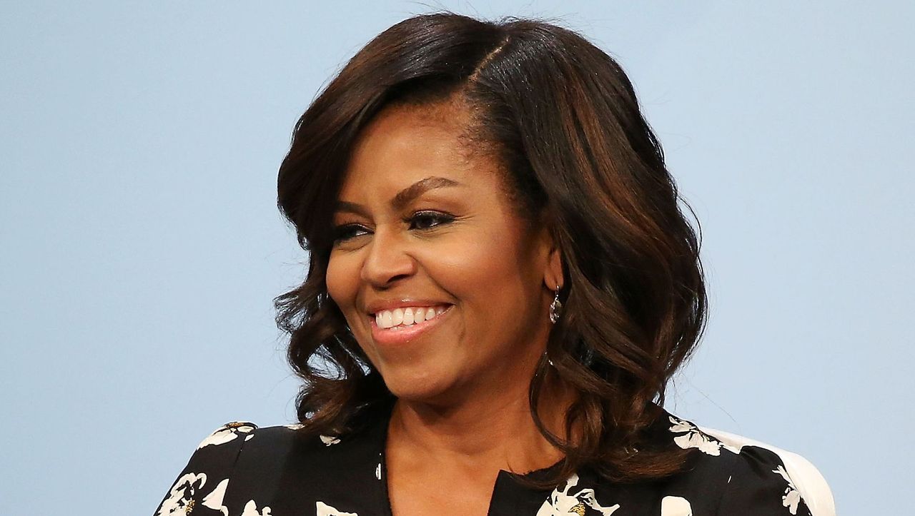 glamour hosts &quot;a brighter future a global conversation on girls&#039; education&quot; with first lady michelle obama