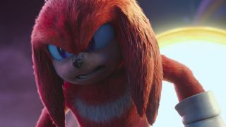 Idris Elba's Knuckles in Sonic the Hedgehog 2
