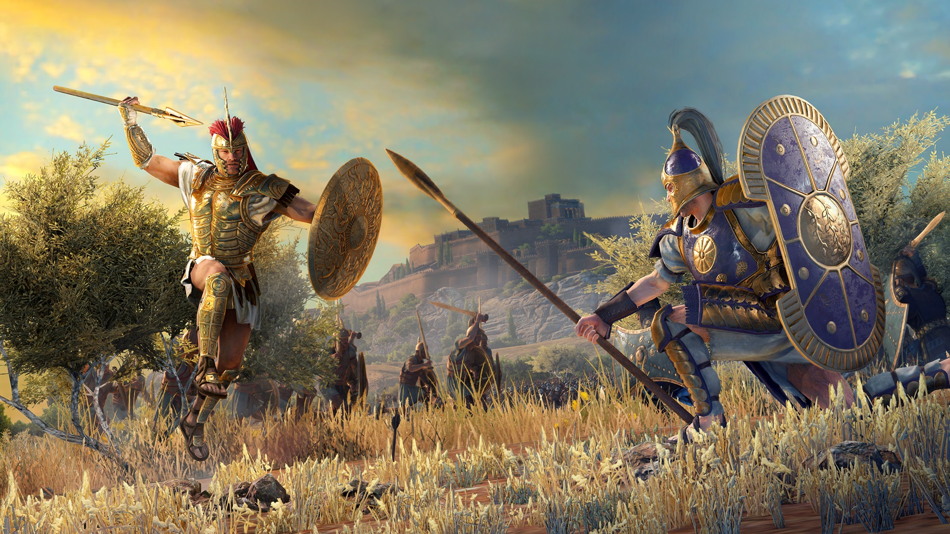  Total War: Troy lays out the Greek and Trojan heroes in detailed videos 