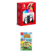 Nintendo Switch OLED (White) | Animal Crossing New Horizons: £349.98 at Very