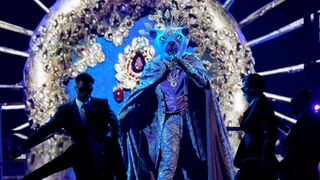 Panther performs on The Masked Singer US