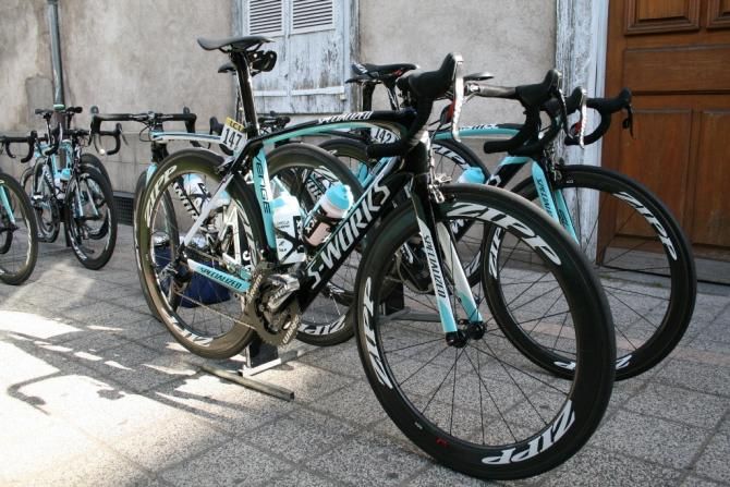 Zdenek Stybars (Omega Pharma-QuickStep) on the Specialized Venge