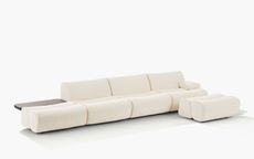 Milan Design Week Poliform Ernest corner sofa in white