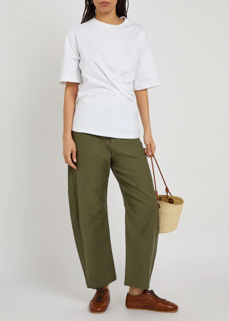 Stewie Utility Tapered-Leg Cotton Trouser