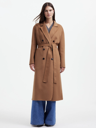 Double-Faced Brushed Long Coat