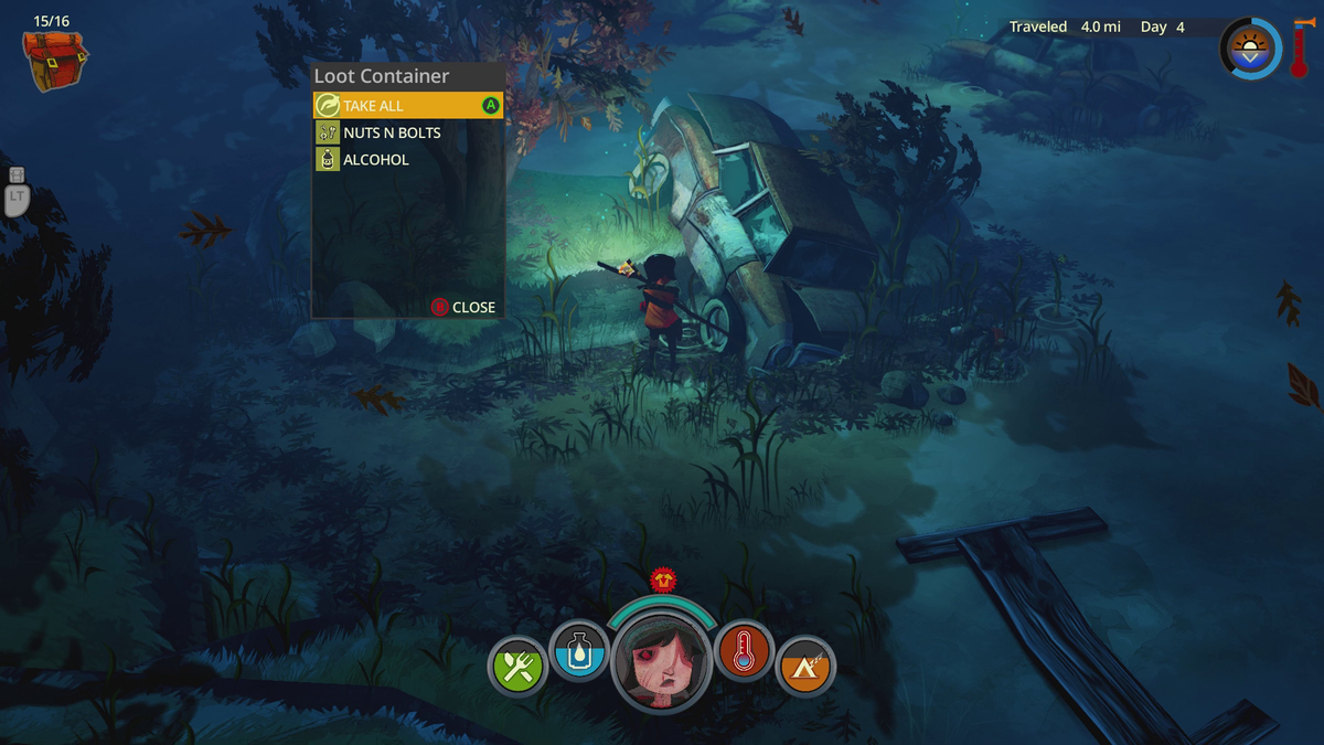 The Flame In The Flood - Looting