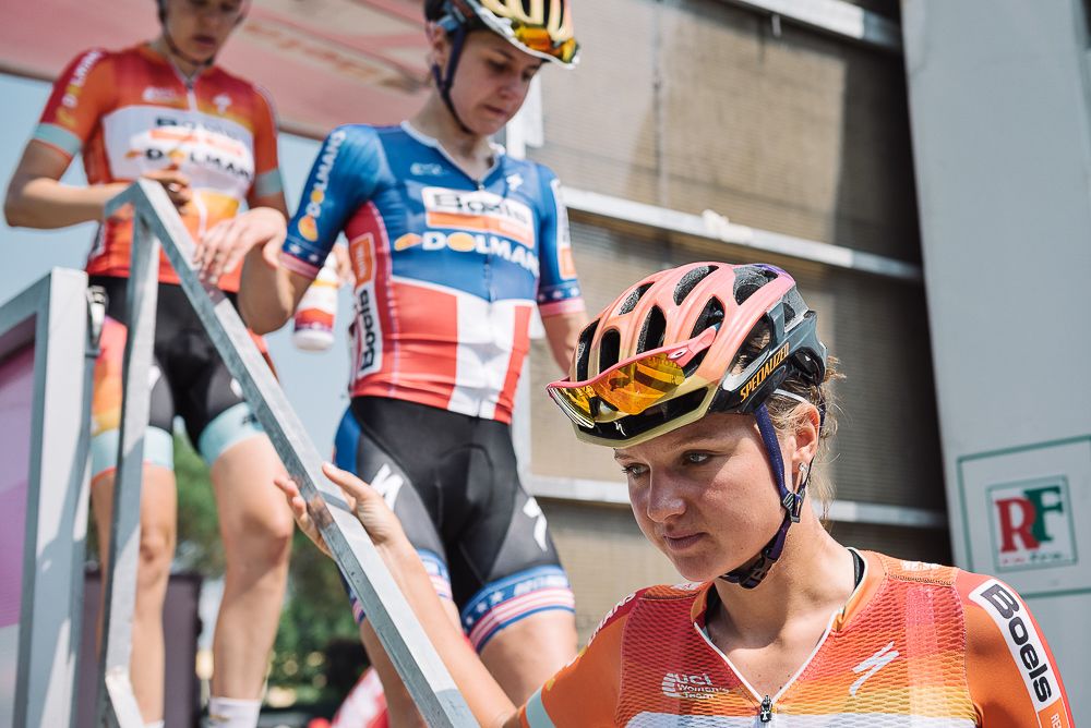 Chantal Blaak and Megan Guarnier