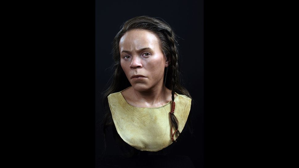 See The ‘amazing Facial Reconstruction Of A Bronze Age Woman Discovered Crouching In A 4200
