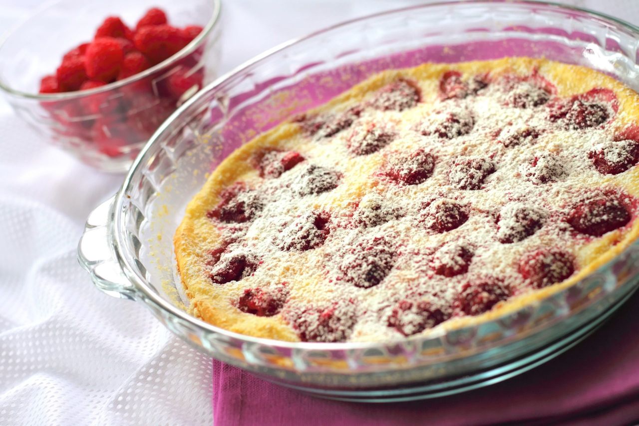 Slimming World&#039;s raspberry clafoutis