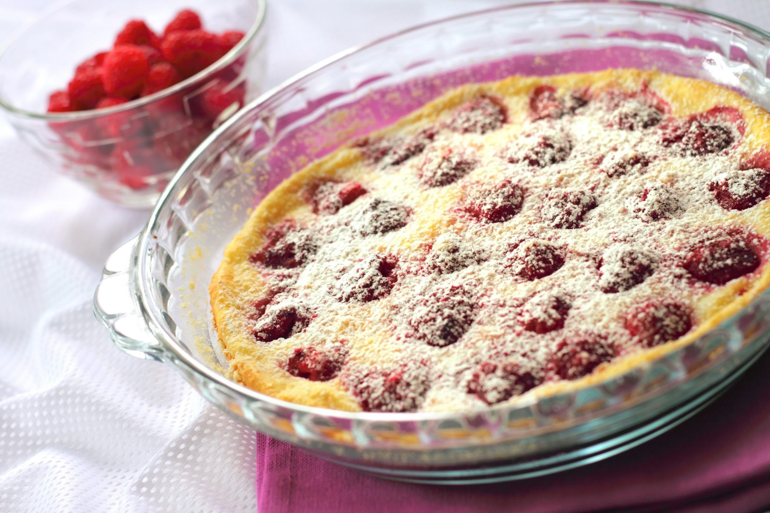 Slimming World's raspberry clafoutis recipe - a French classic! | French Recipes | GoodtoKnow
