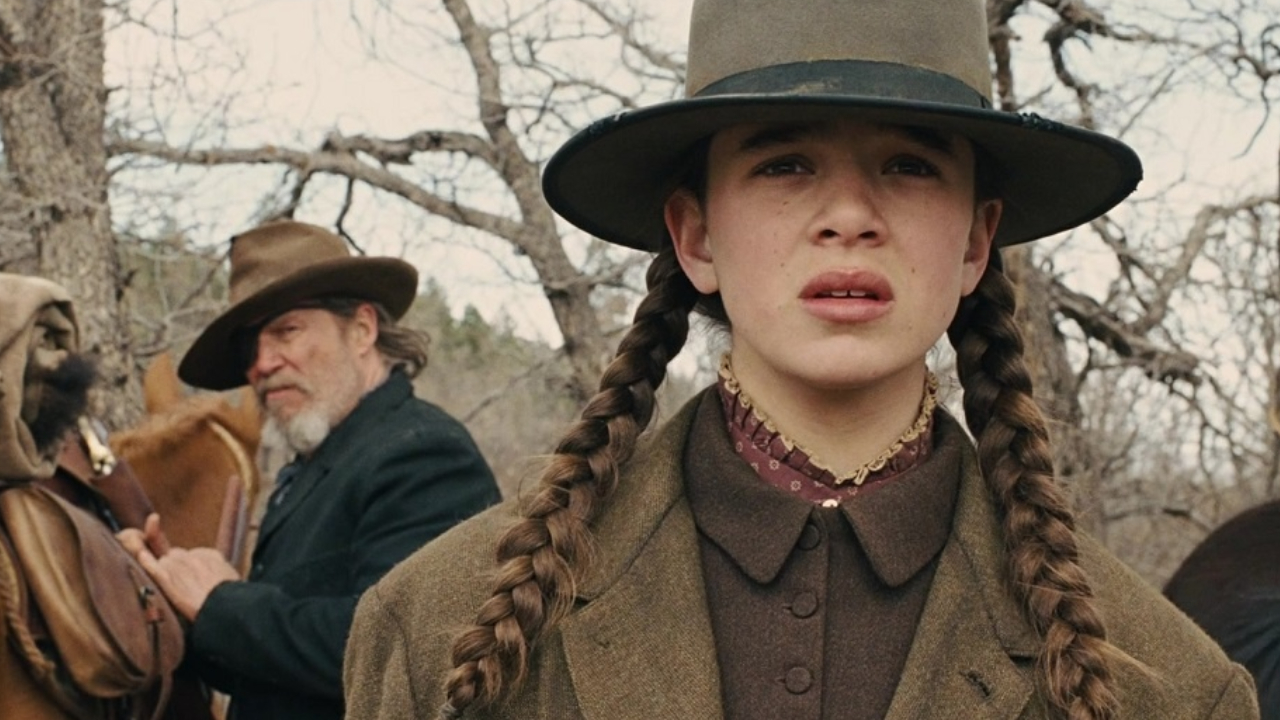 Jeff Bridges and Hailee Steinfeld in True Grit