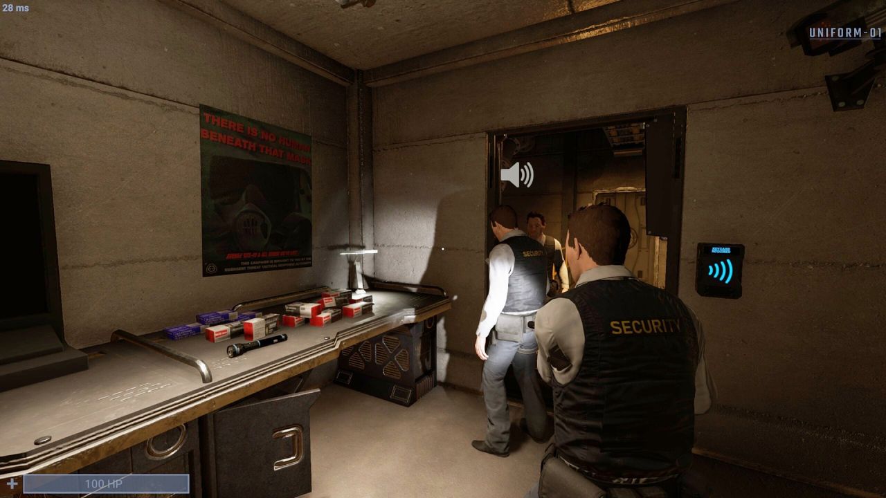 Security guards hording ammo