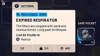 arc raiders expired respirators