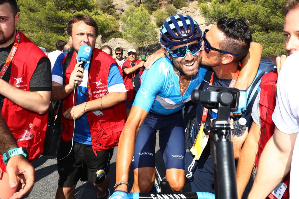 Alejandro Valverde made his team very happy