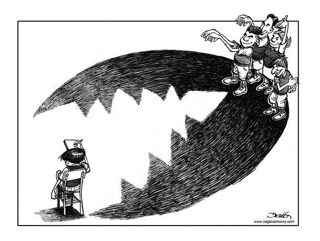 Editorial cartoon bullying | The Week