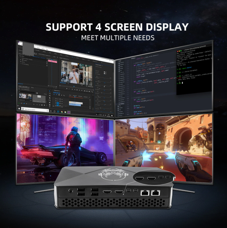 Renders for the Hystou F9 Mini PC