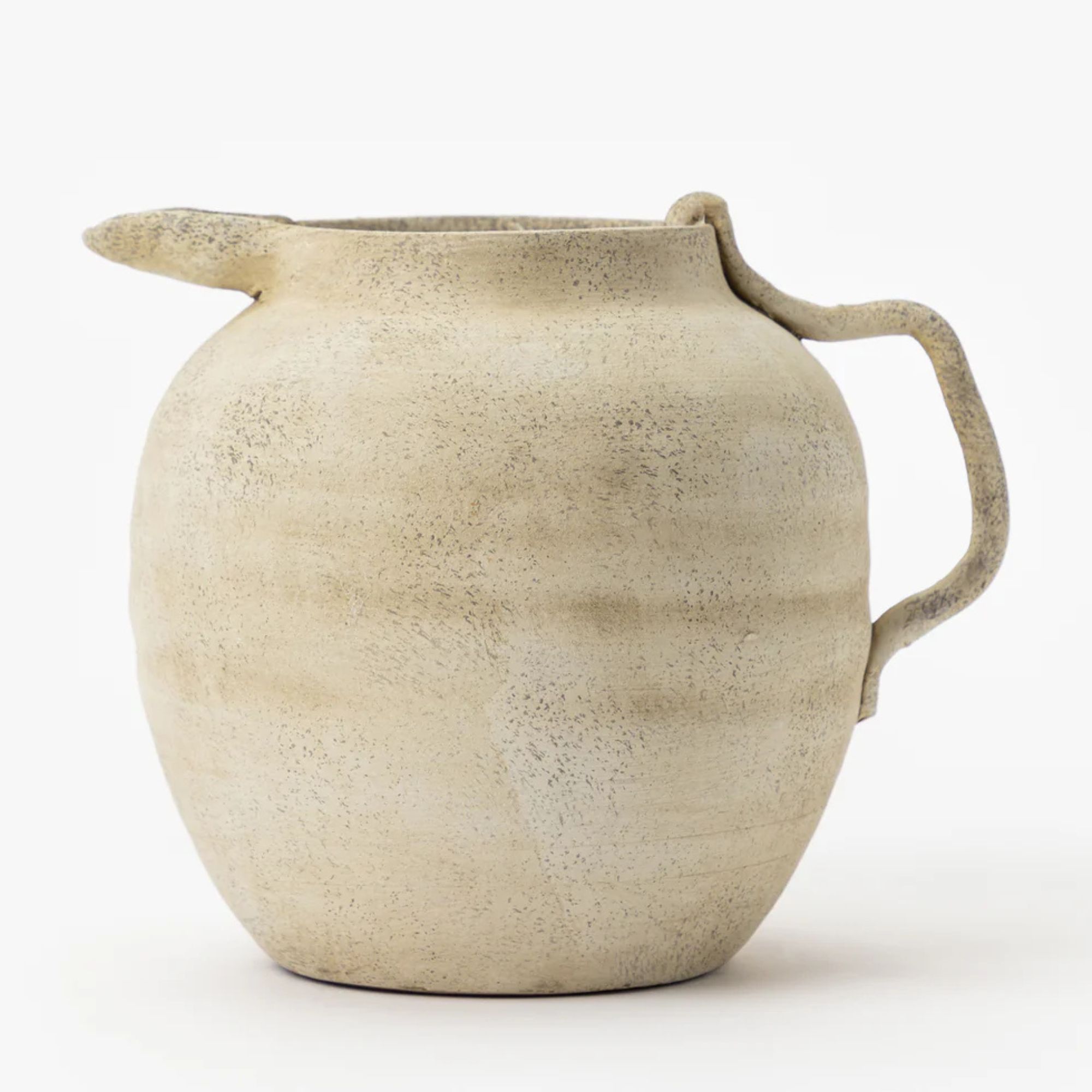 Weathered ceramic jug from McGee & Co
