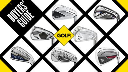 An array of the best irons for distance currently available