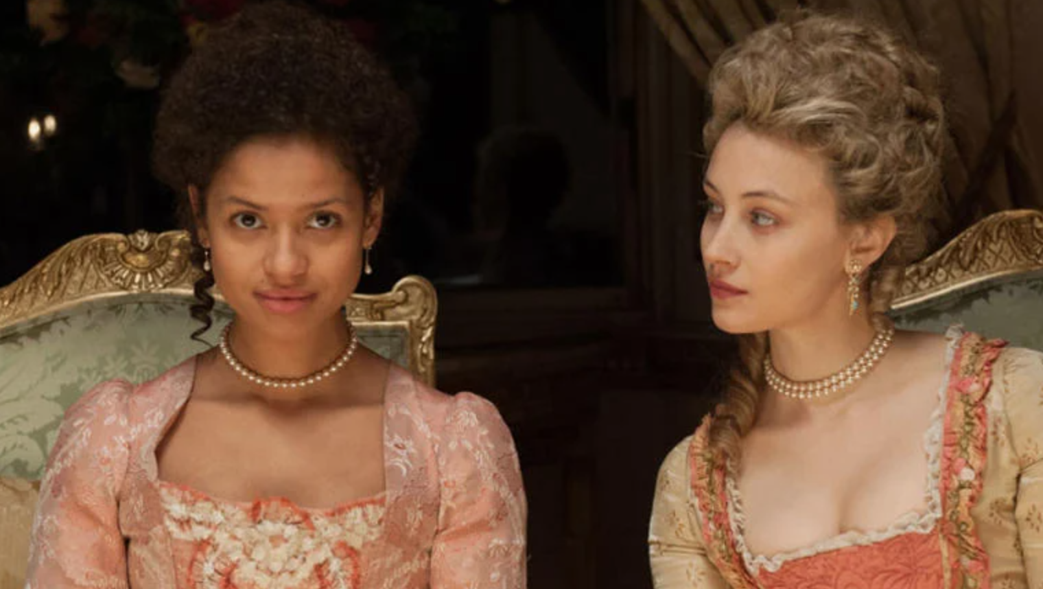 Belle stars Gugu Mbatha-Raw and Sarah Gadon