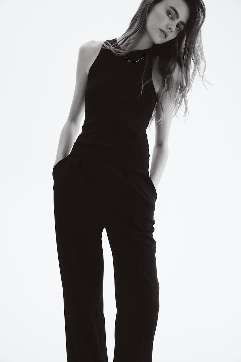 High-Waist Dress Pants