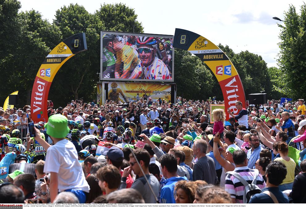 The stage of stage 6 of the 2015 Tour de France