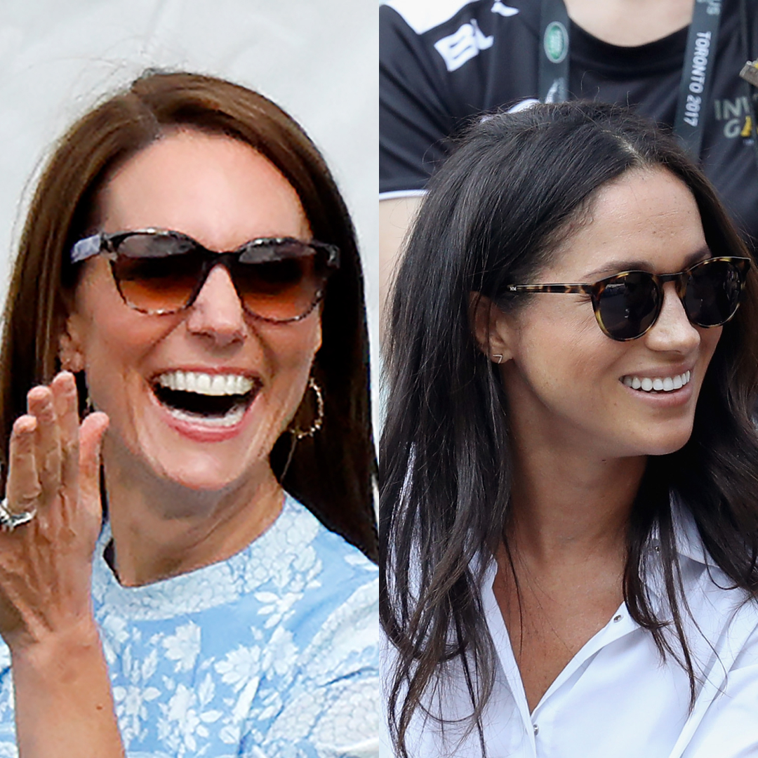 Royals wearing sunglasses