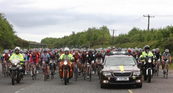 Just before the racing proper began on stage 6