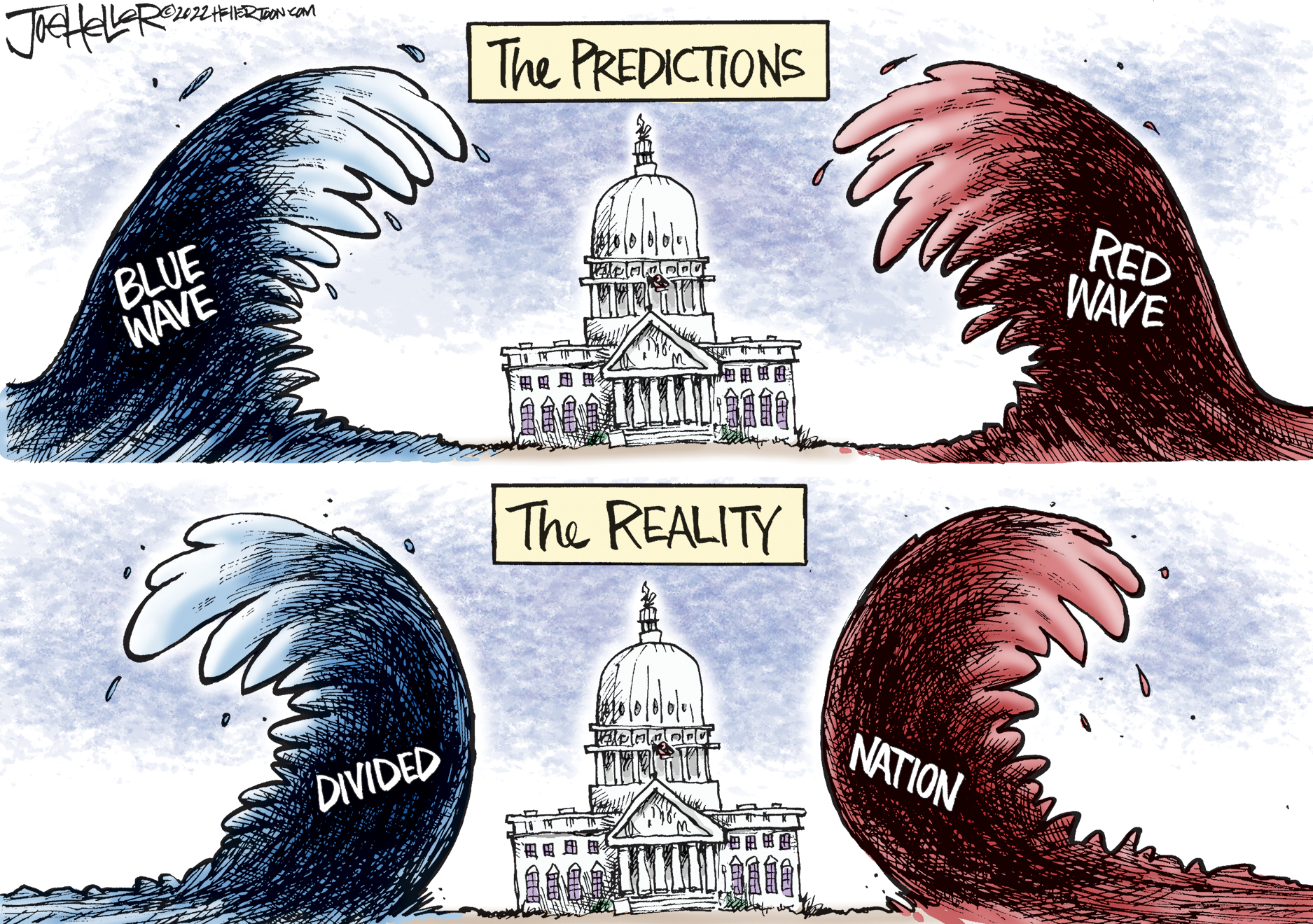 Political Cartoon.