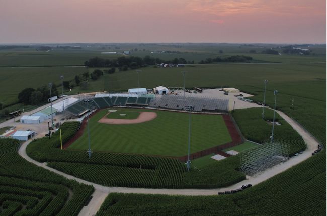 DYERSVILLE, IA - JULY 21: during the Field of Dreams Preview at Field of Dreams Movie Site on Wednesday, July 21, 2021 in Dyersville, Iowa. (Photo by Quinn Harris/MLB Photos via Getty Images)