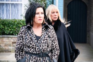 Kat Slater and Sharon Watts