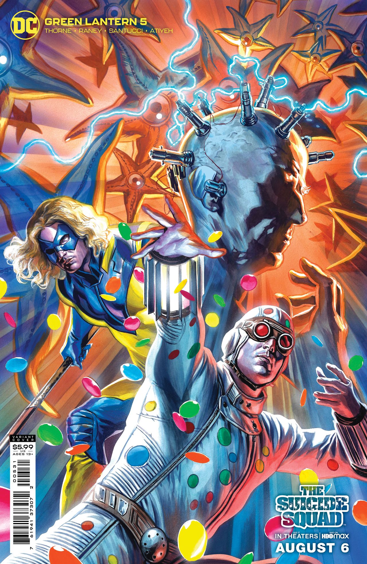 The Suicide Squad movie variant cover