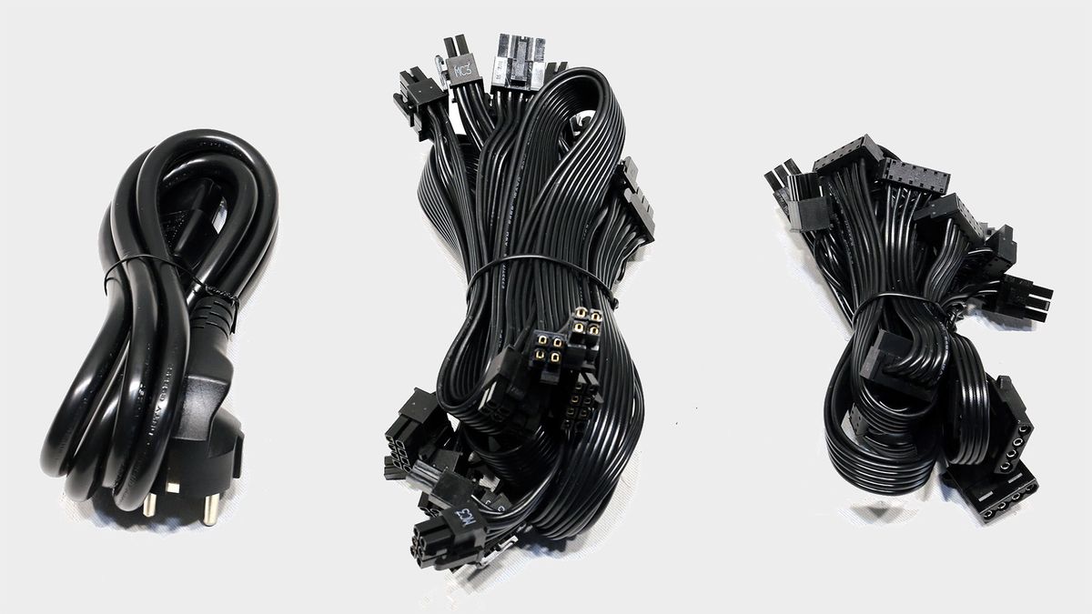 Silverstone SX1000 PSU from various angles.
