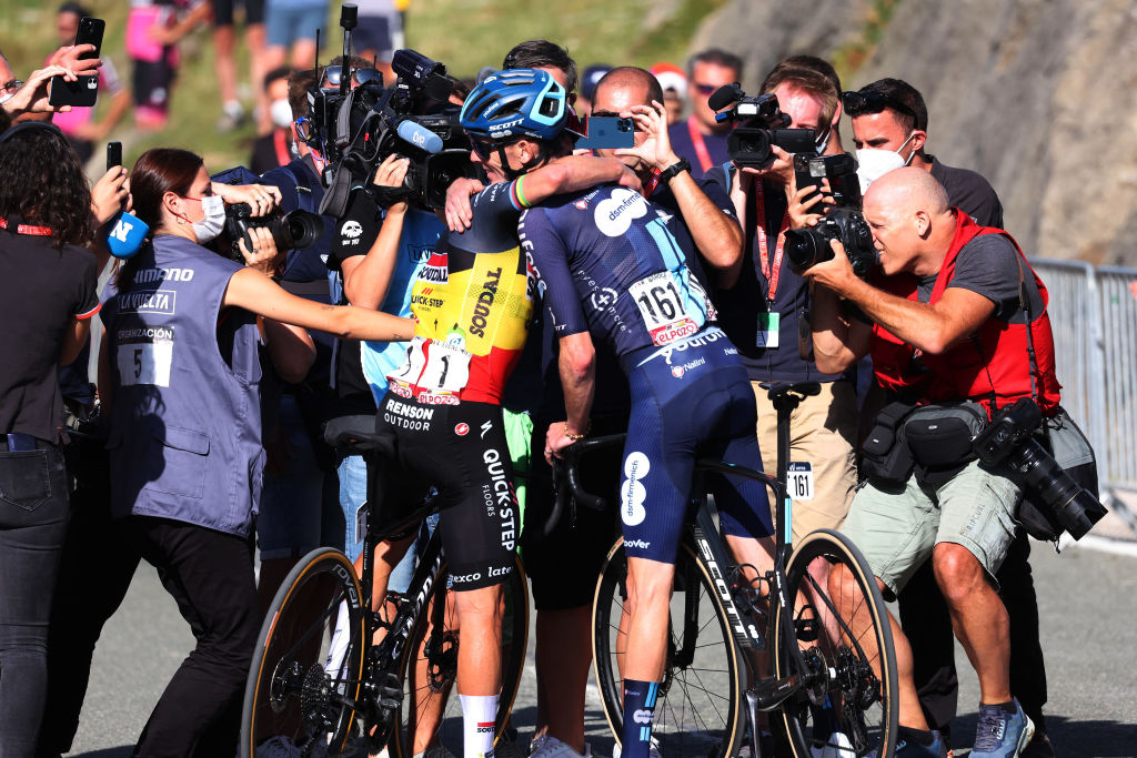 UNSPECIFIED, SPAIN - SEPTEMBER 09: <<enter caption here>> ahead of the 78th Tour of Spain 2023 on September 09, 2023 in UNSPECIFIED, Spain. (Photo by Alexander Hassenstein/Getty Images)