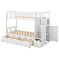 Euroco twin bunk bed