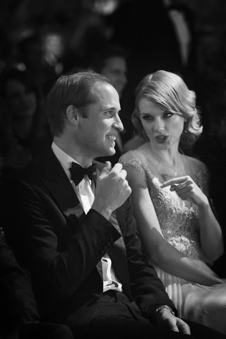 Prince William &amp; Taylor Swift, Kensington Palace 2013, &nbsp;by Paul Griffin, Unseen Icons, Brownsword Hepworth Gallery