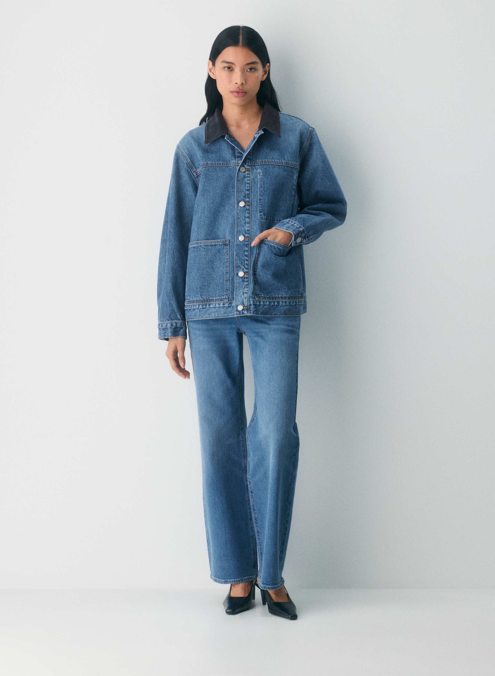 The Workwear Denim Shirt Jacket
