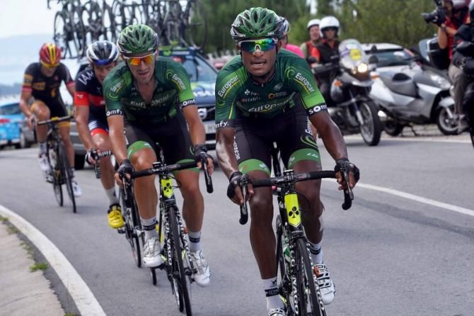Natnael Berhane and Yannick Martinez (Europcar)