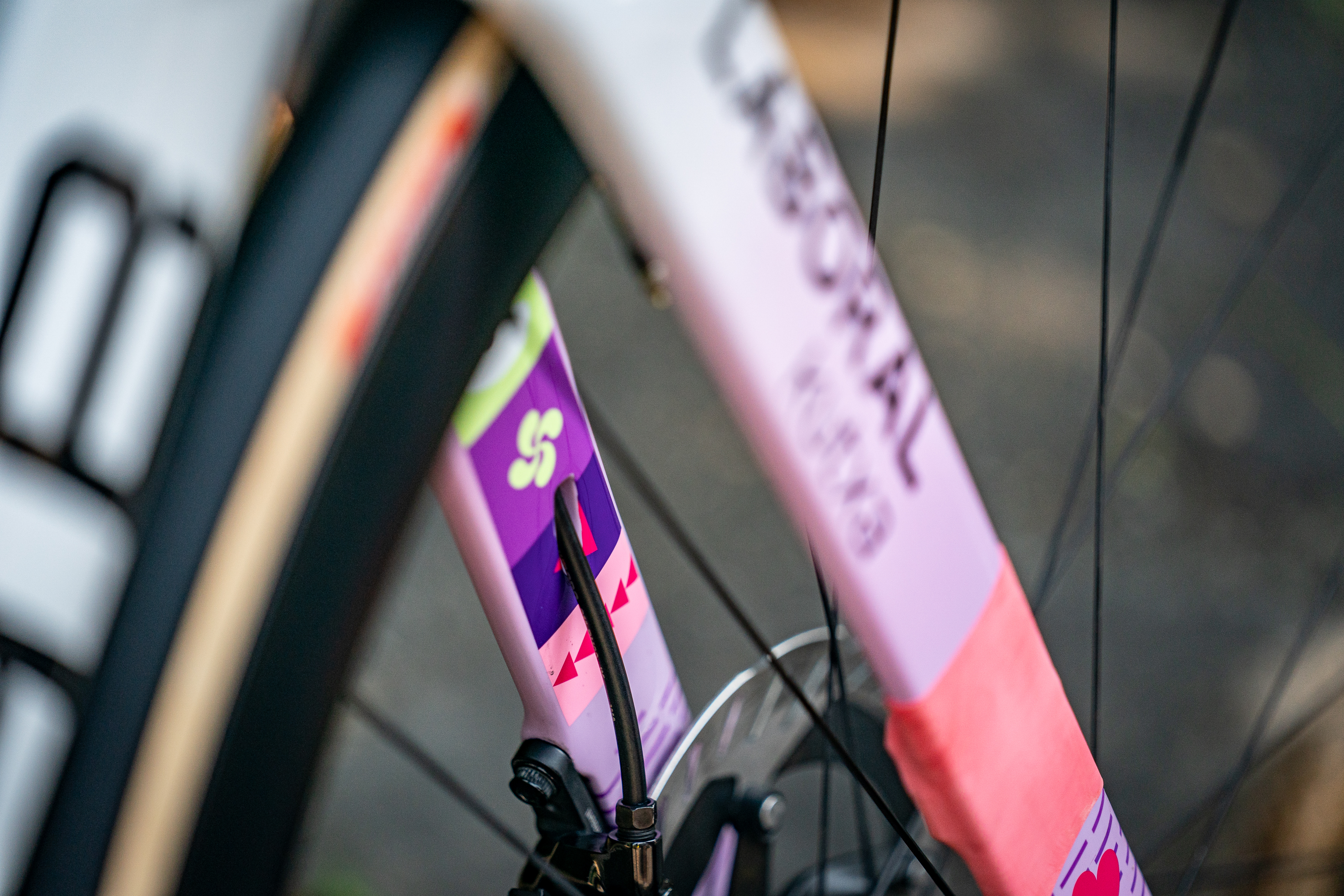 Laboral Kutxa's X-Lab bikes at the Tour de France femmes