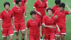 North Korean national women football team in 2013